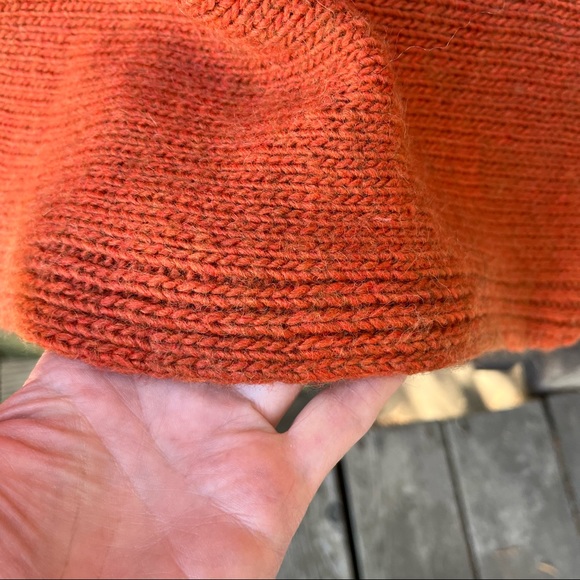 Italian Made Wool Mohair Dolman Short Sleeve Sweater Sz M - Picture 5 of 10